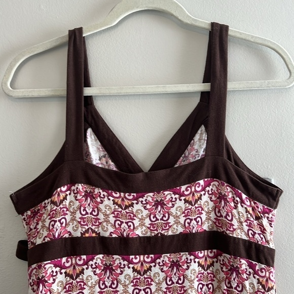 Tommy Hilfiger Paisley Maxi Dress Size Large - Picture 5 of 12